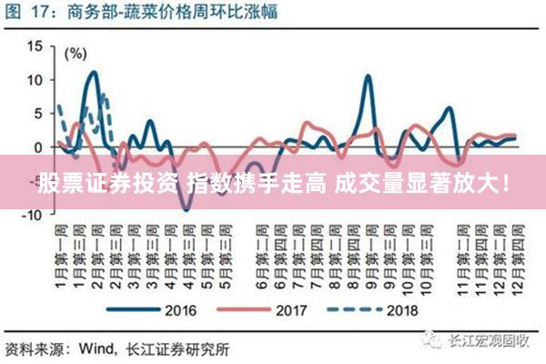 股票证券投资 指数携手走高 成交量显著放大！